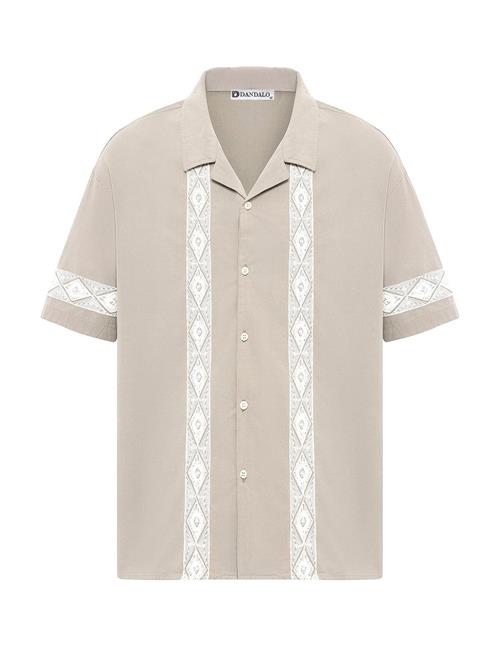 Dandalo Skjorte  beige / hvid