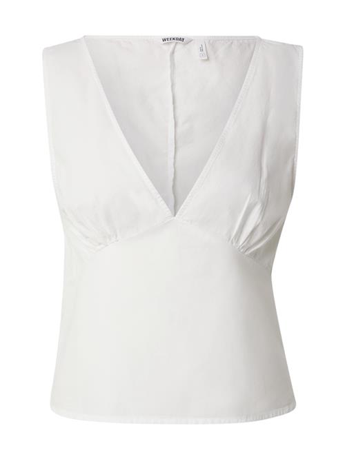 WEEKDAY Overdel 'Vicki'  hvid