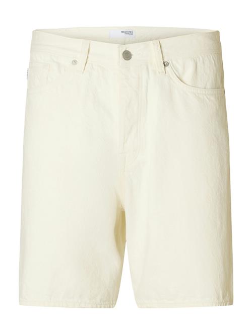 SELECTED Bukser 'SLHREG ALEX'  hvid