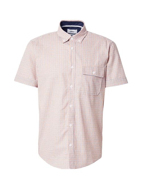 s.Oliver Skjorte  beige / abrikos / hvid