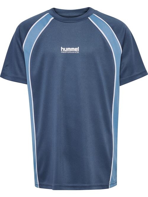 Hummel Funktionsskjorte  safir / lyseblå / hvid