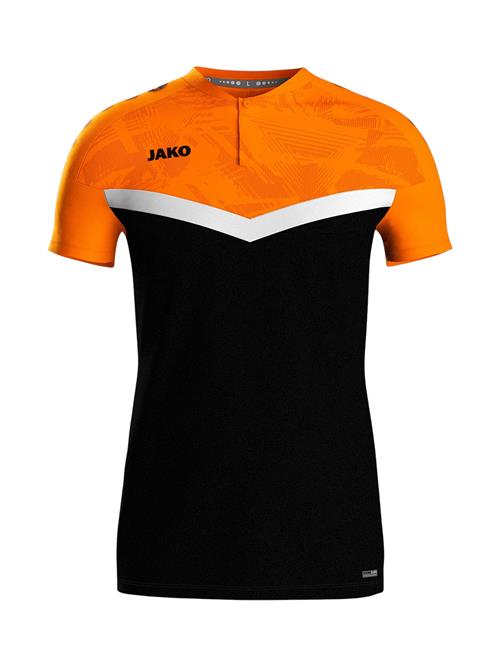 JAKO Funktionsskjorte  orange / sort / hvid