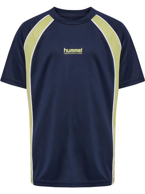 Hummel Funktionsskjorte  navy / kiwi / hvid