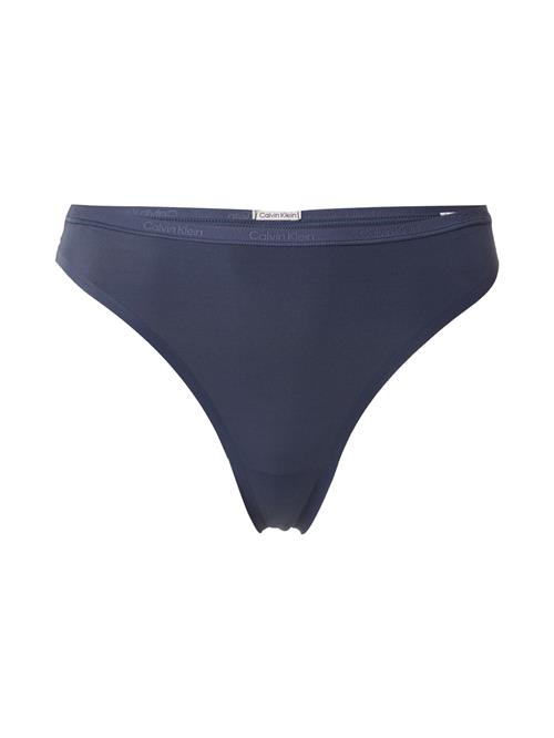 Calvin Klein Underwear String  natblå