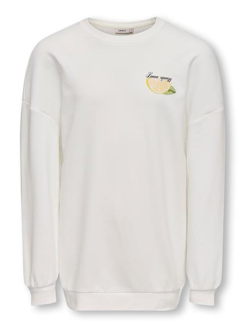 ONLY GIRLS Sweatshirt 'PHOEBE'  gul / grøn / hvid