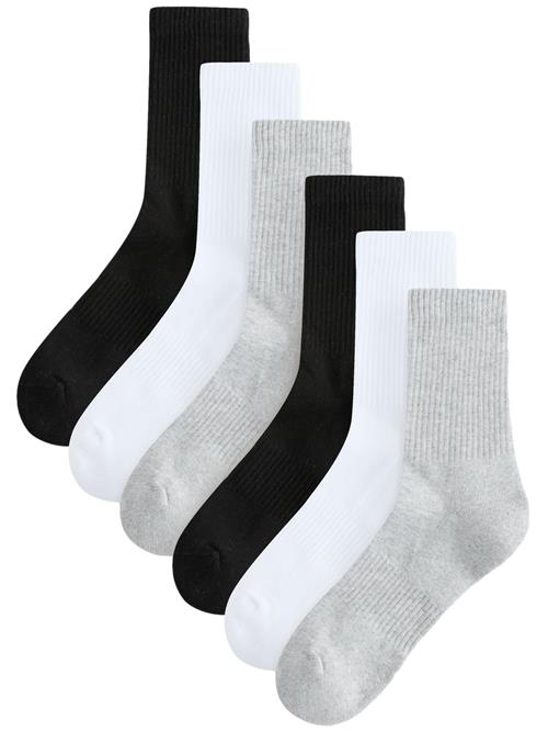 Next Sportssokker 'Essential'  grå / sort / hvid