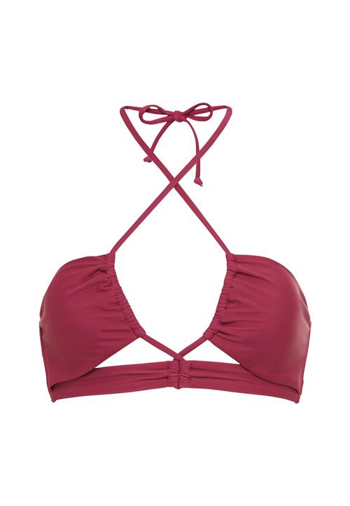 LSCN by LASCANA Bikinioverdel 'Gina'  rødviolet