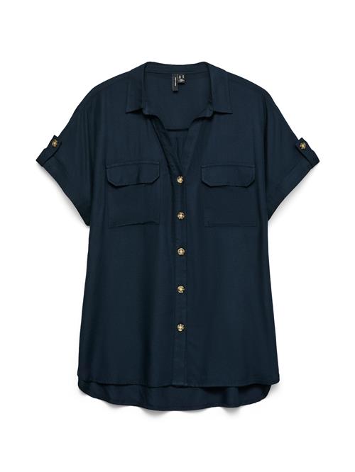 VERO MODA Bluse 'VMBUMPY'  navy