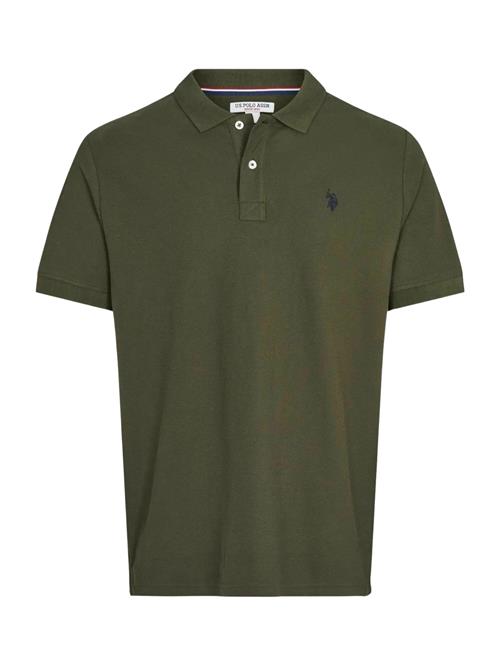 U.S. POLO ASSN. Skjorte 'UMALFRED'  mørkeblå / mørkegrøn
