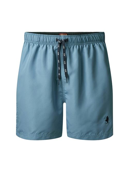 MCS Badeshorts 'MCGarland'  royalblå / sort