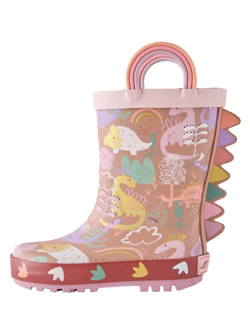 Next Gummistøvler  camel / jade / lyserød / hvid