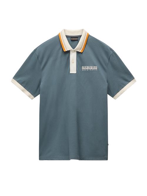 NAPAPIJRI Bluser & t-shirts 'Murlo'  grafit / orange / hvid