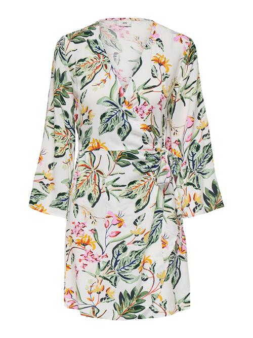 JDY Kjole 'JDYSEZEN'  navy / gul / grøn / hvid