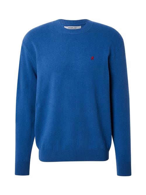 REPLAY Pullover  royalblå