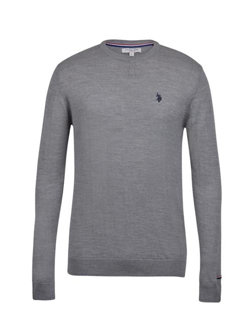 U.S. POLO ASSN. Pullover 'UMKent'  navy / grå-meleret