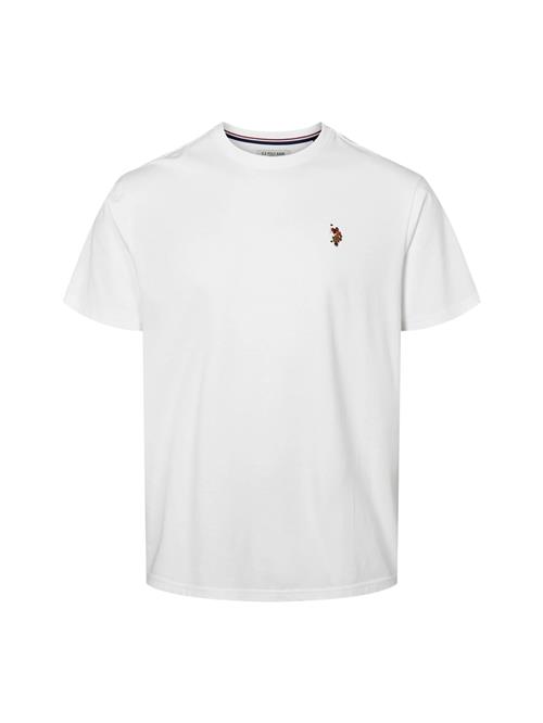 U.S. POLO ASSN. Skjorte 'UMNord'  brun / rød / hvid