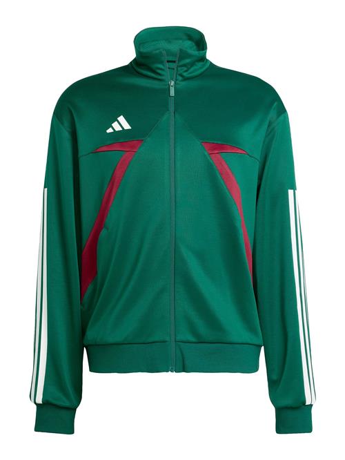 ADIDAS SPORTSWEAR Træningsjakke 'House of Tiro Nations'  mørkegrøn / carminrød / hvid