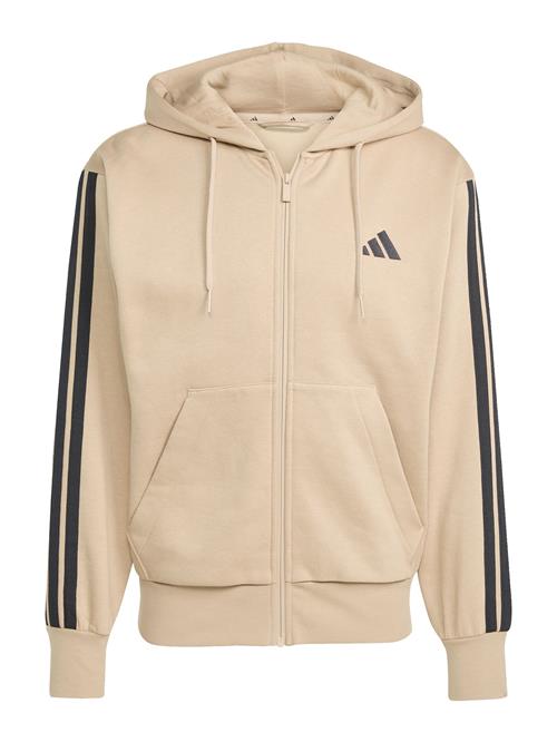 ADIDAS SPORTSWEAR Sportssweatjakke  beige / sort