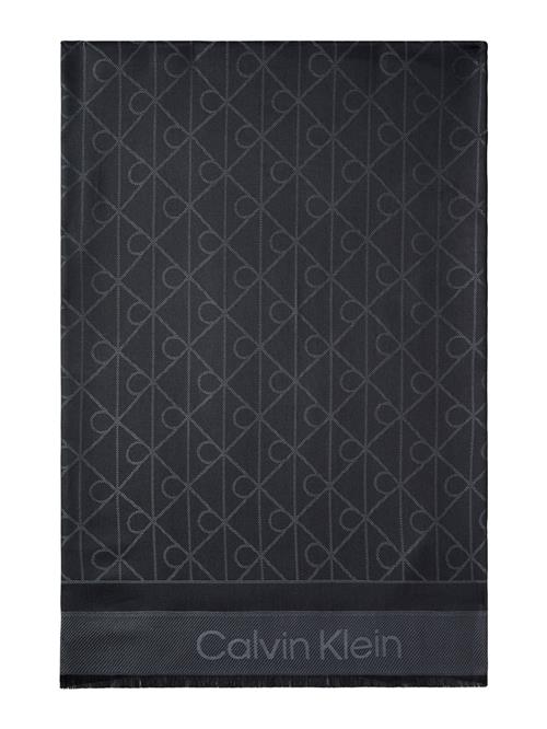 Calvin Klein Sjal  mørkegrå / sort