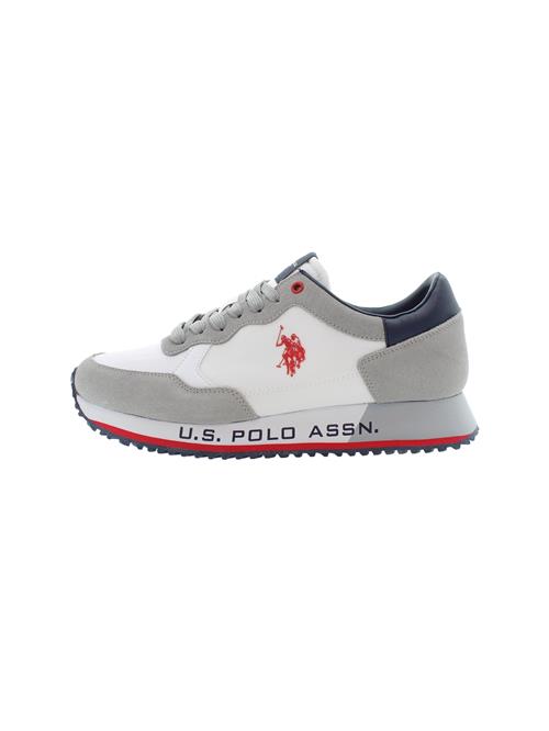 U.S. POLO ASSN. Sneaker low  navy / grå / rød / hvid