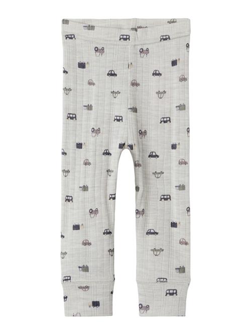 NAME IT Leggings 'NBMWang'  grå / taupe / antracit