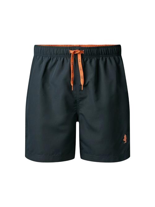 MCS Badeshorts 'MCGarland'  navy / orange