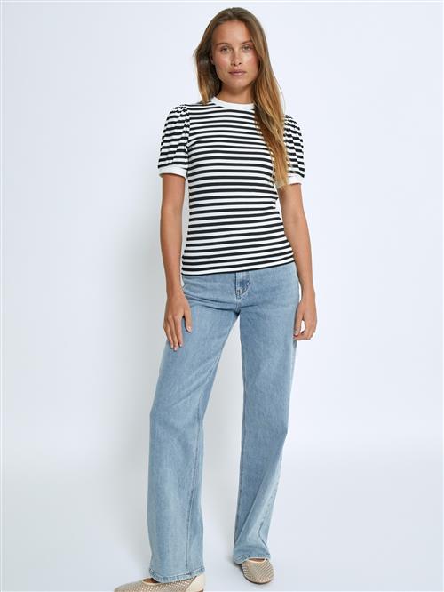 minus Shirts 'Johanna'  sort / hvid