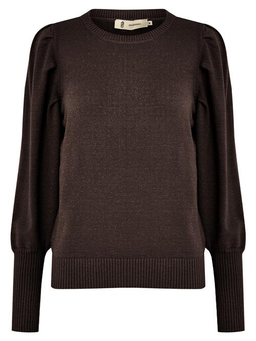 Peppercorn Pullover 'Anissa'  mørkebrun