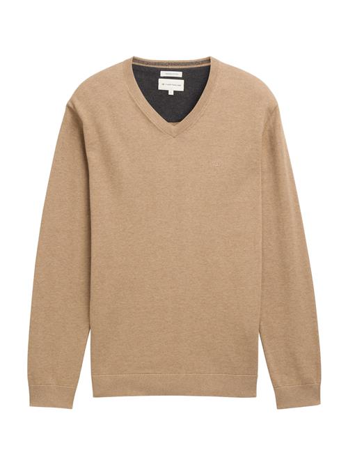 TOM TAILOR Pullover  lysebrun