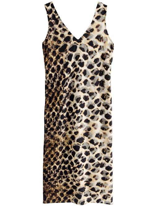 Next Kjole  creme / brun / grå / sort