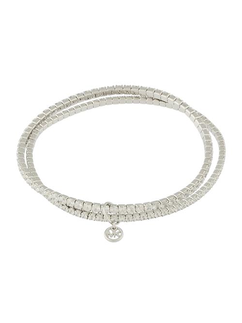 MICHAEL Michael Kors Armbånd 'BRILLIANCE'  sølv / transparent