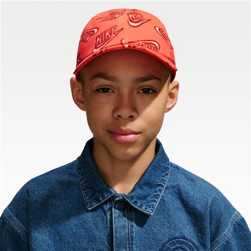 Ustruktureret Nike Club-kasket til større børn - Orange