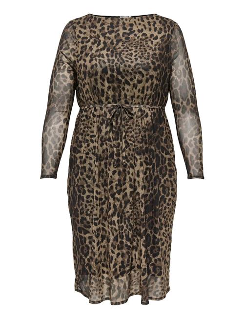 ONLY Carmakoma | Carforest Life Ls Boatneck Blk Dress Jrs | 50-52