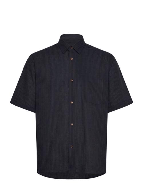Mads Nørgaard | Cotton Linen Victor Stripe Shirt Ss | L