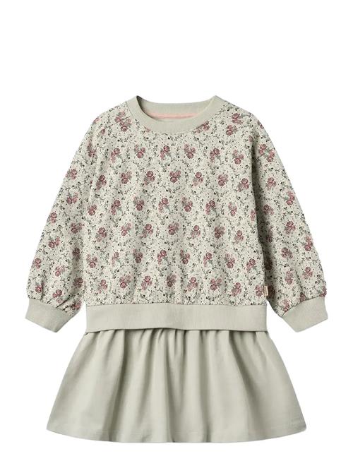 Wheat | Sweat Dress L/S Maggie | 98