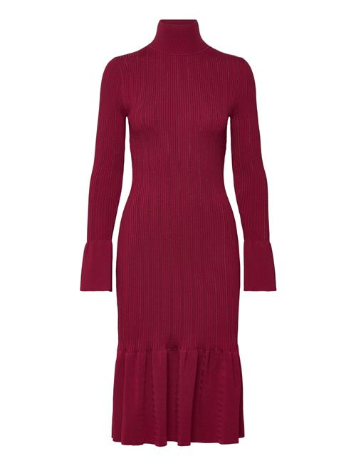 Malina | Amalia High Neck Knitted Midi Dress | S