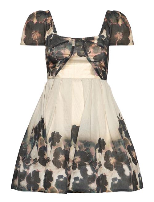 Malina | Vanda Pouf Sleeve Mini Dress | 40