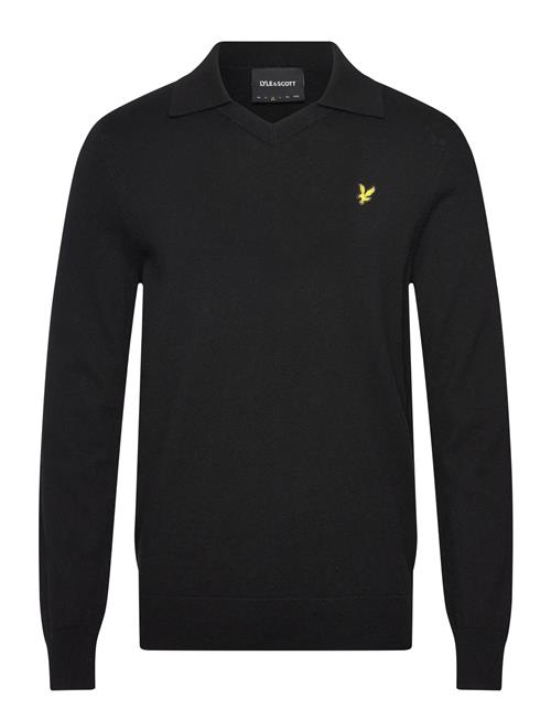 Lyle & Scott | Cotton Merino Football Collar Jumper | XXL