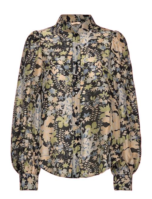 by Ti Mo | Striped Organza Blouse** | S