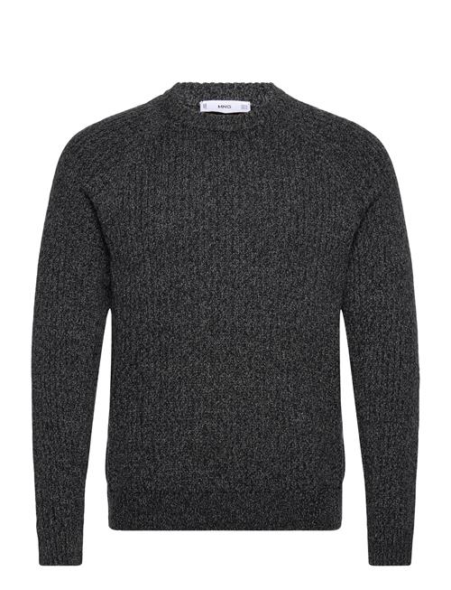 Mango | Wool-Blend Rib-Knit Sweater | L