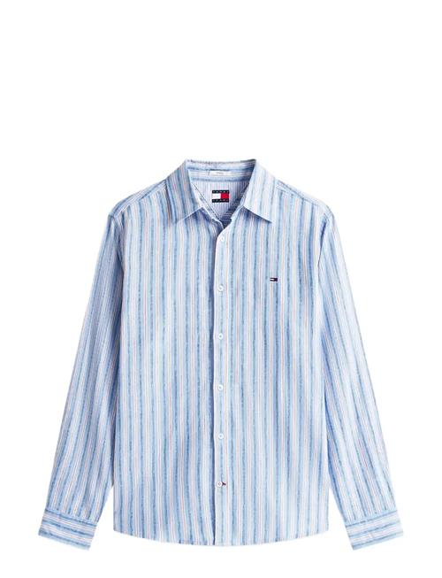 Tommy Jeans | Tjm Reg Linen Mx Strp Shirt Ext | XL