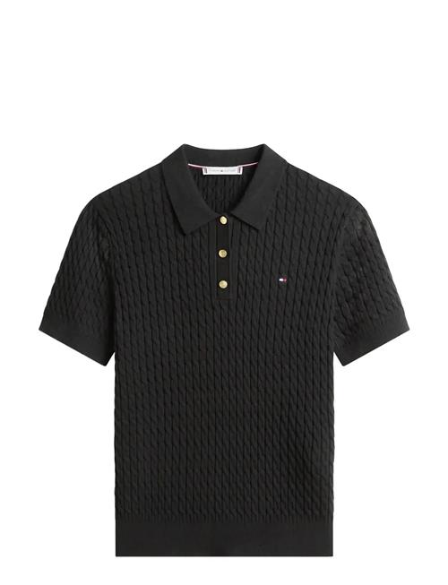 Tommy Hilfiger | Co Cable Fine Gg Polo S/S Swt | S