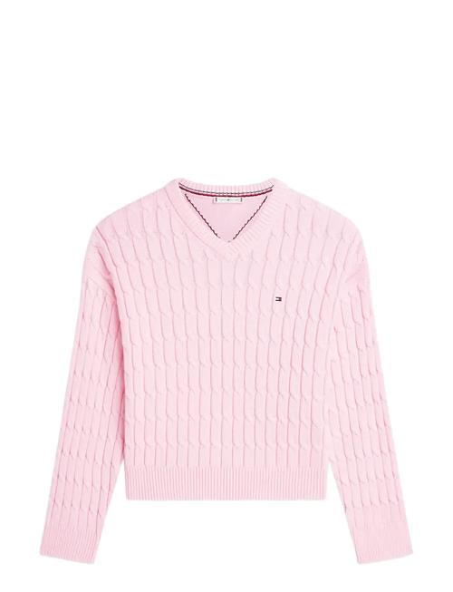 Tommy Hilfiger | Co Cable Mid Gg Rlx Ls V-Nk Swt | XL