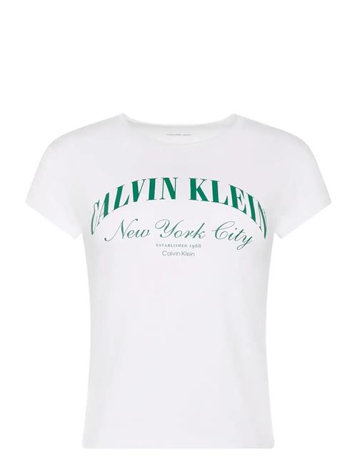 Calvin Klein Jeans | Ss Graphic Logo Baby Tee | XXS