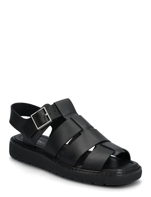 Calvin Klein | Sq Molded Sndl Fisher Lth | 36