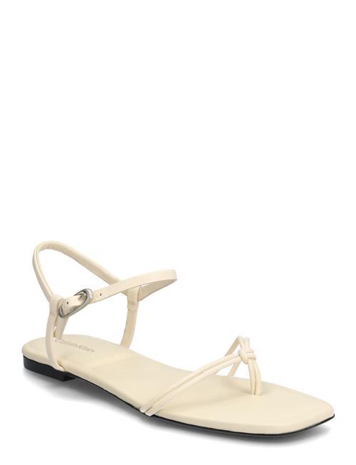 Calvin Klein | Square Flat Sandal Strap Lth | 41