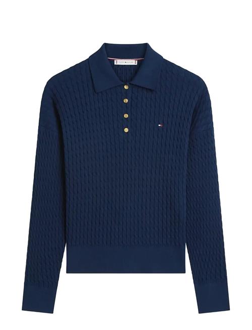 Tommy Hilfiger | Co Cable Fine Gg Rlxd Polo Swt | L