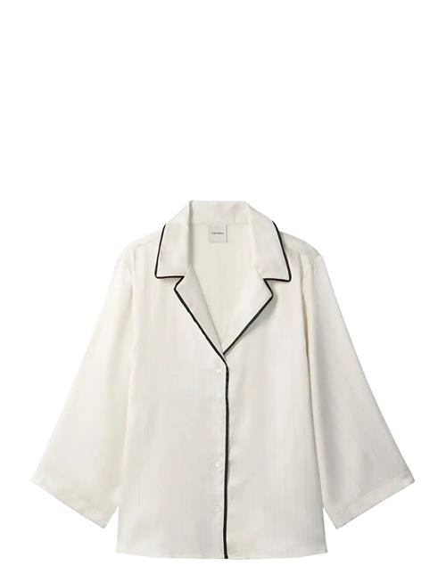 Calvin Klein | Satin Ss Shirt | XL