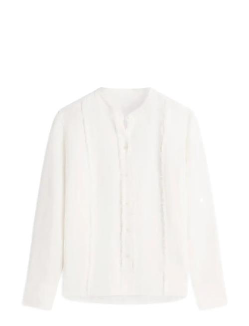 Tommy Hilfiger | Frayed Vis/Linen Ls Shirt | S