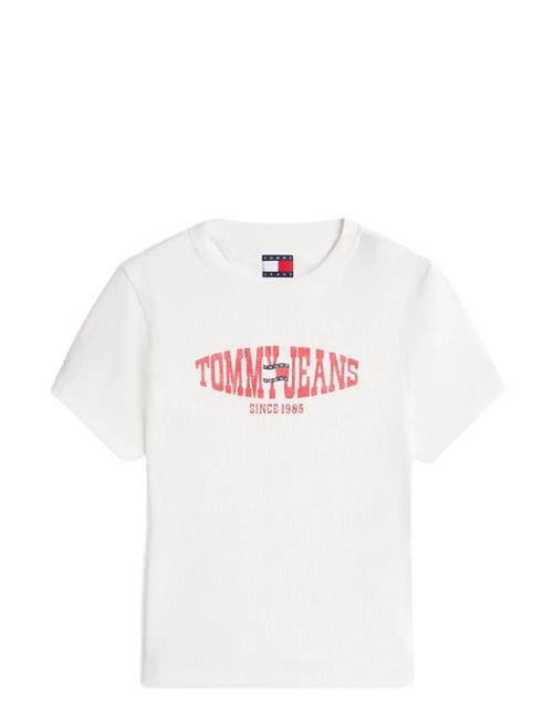 Tommy Jeans | Tjw Slim Sh Wavy Flag Ss Tee | XS